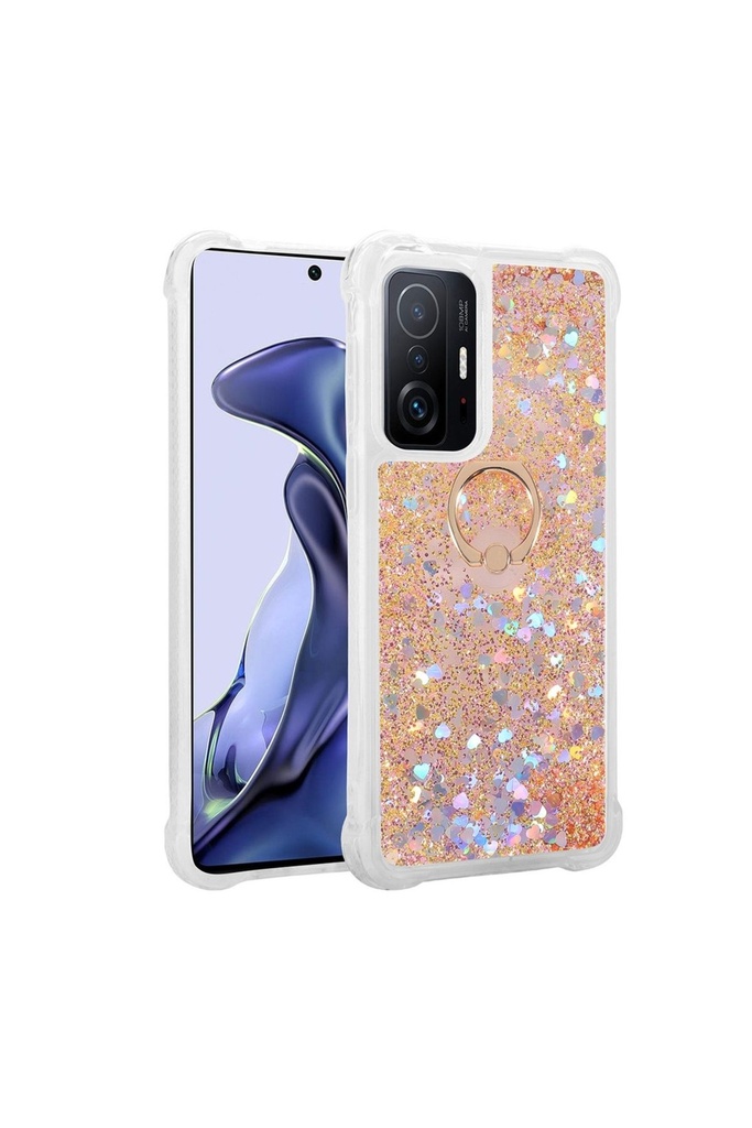 [RNZ-TA86853] Xiaomi Mi 11T Pro 5G Uyumlu Kılıf Zore Milce Kapak (Gold)