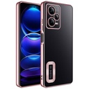 Xiaomi Redmi Note 12 Pro 5G Uyumlu Kılıf Kamera Korumalı Logo Gösteren Zore Omega Kapak