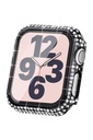 Apple Watch 7 41mm Uyumlu Zore Watch Gard 24 Kenarları Taşlı Sert PC Kasa Ve Ekran Koruyucu
