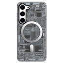 Samsung Galaxy S23 Uyumlu Kılıf M-safe Şarj Özellikli YoungKit Technology Serisi Kapak