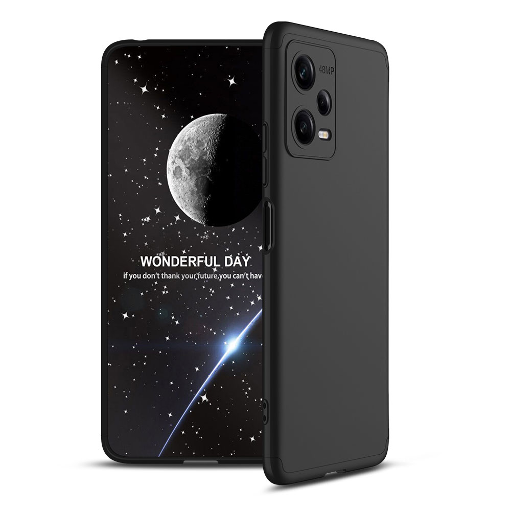 [RNZ-TA87134] Xiaomi Redmi Note 12 5G Uyumlu Kılıf Zore Ays Kapak (Siyah)