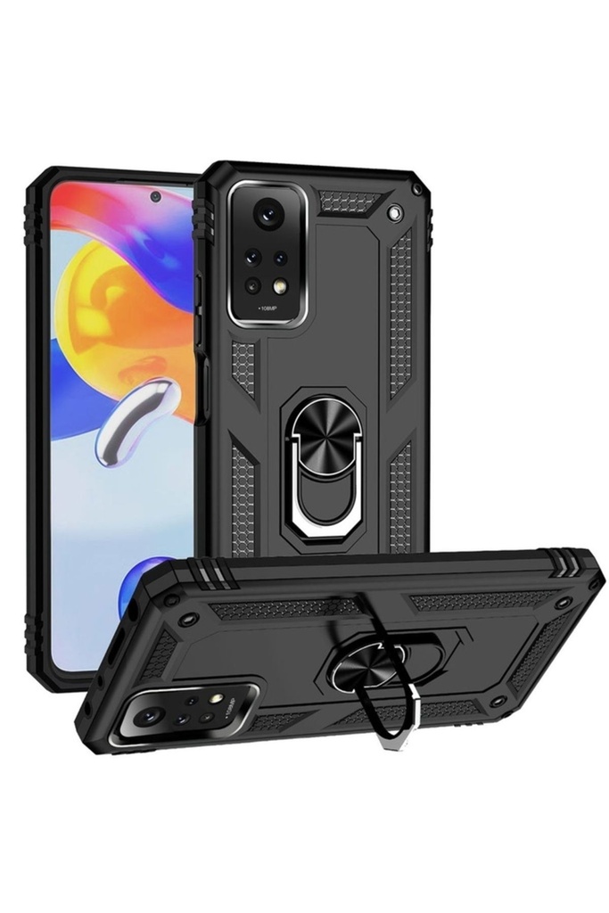 [RNZ-TA88948] Xiaomi Redmi Note 12 Pro 4G Uyumlu Kılıf Zore Vega Kapak (Siyah)