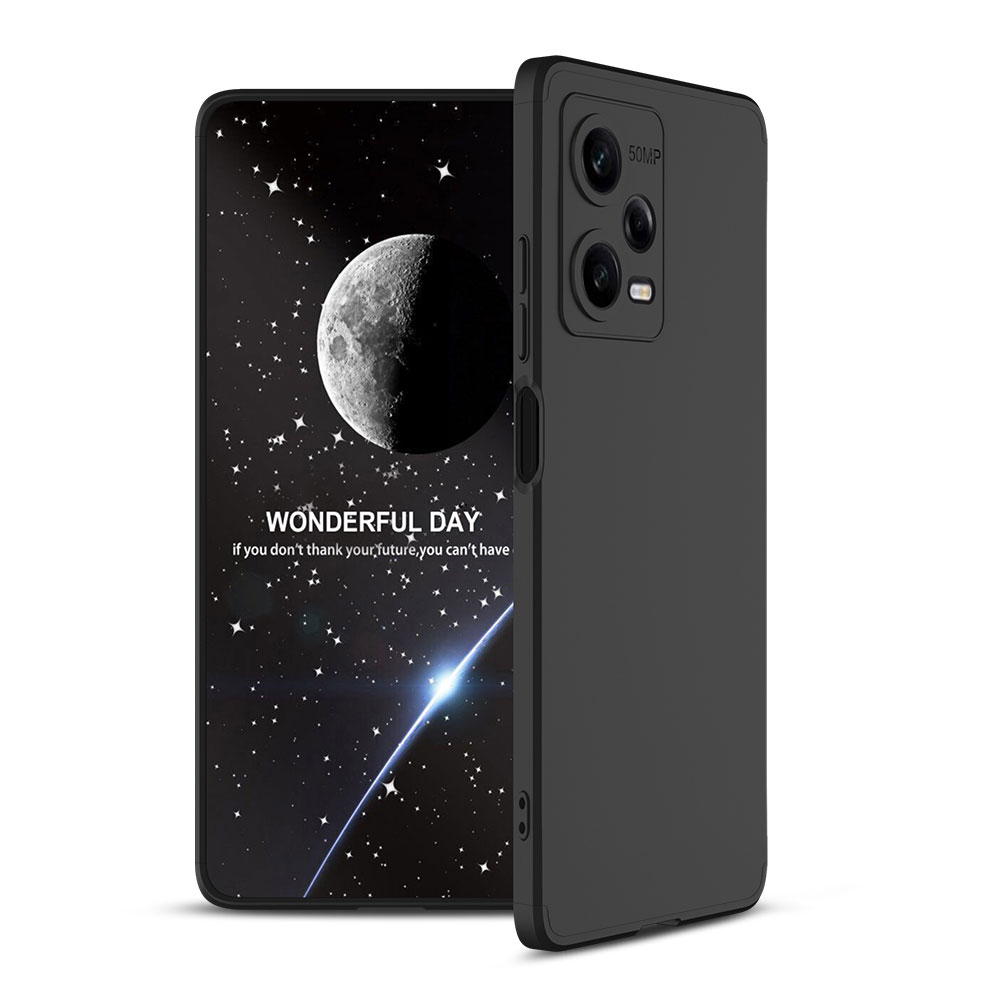 [RNZ-TA87140] Xiaomi Redmi Note 12 Pro 5G Uyumlu Kılıf Zore Ays Kapak (Siyah)