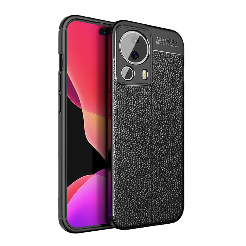 [RNZ-TA87156] Xiaomi Mi 13 Lite Uyumlu Kılıf Zore Niss Silikon Kapak (Siyah)