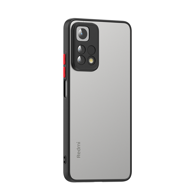[RNZ-TA87226] Xiaomi Redmi Note 11 Pro 5G Uyumlu Kılıf Zore Hux Kapak (Siyah)