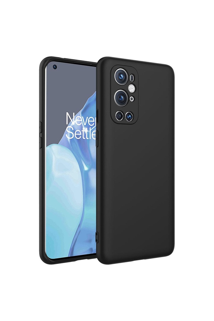 [RNZ-TA87243] OnePlus 9 Pro Uyumlu Kılıf Zore Mara Lansman Kapak (Siyah)
