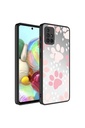 Samsung Galaxy A71 Uyumlu Kılıf Aynalı Desenli Kamera Korumalı Parlak Zore Mirror Kapak