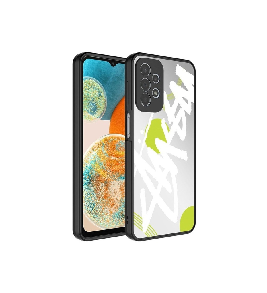 Samsung Galaxy A53 5G Uyumlu Kılıf Aynalı Desenli Kamera Korumalı Parlak Zore Mirror Kapak