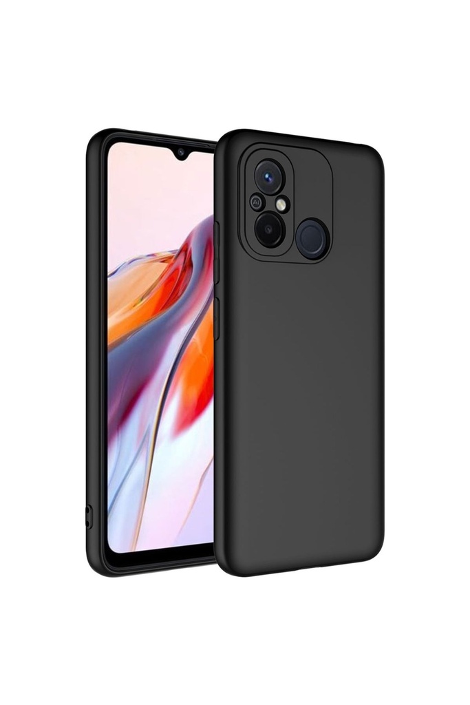 [RNZ-TA87383] Xiaomi Redmi 12C Uyumlu Kılıf Zore Mara Lansman Kapak (Siyah)