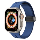 Apple Watch Ultra 49mm Uyumlu Kordon Silikon Metal Mıknatıslı Toka Zore KRD-84 Kayış