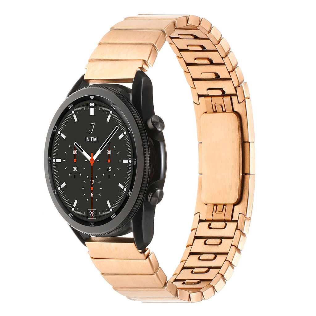 Samsung Gear S3 22mm Uyumlu Kordon Paslanmaz Çelik Luxury Zore KRD-82 Kayış
