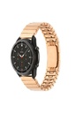 Samsung Galaxy Watch 46mm Uyumlu 22mm Kordon Paslanmaz Çelik Luxury Zore KRD-82 Kayış