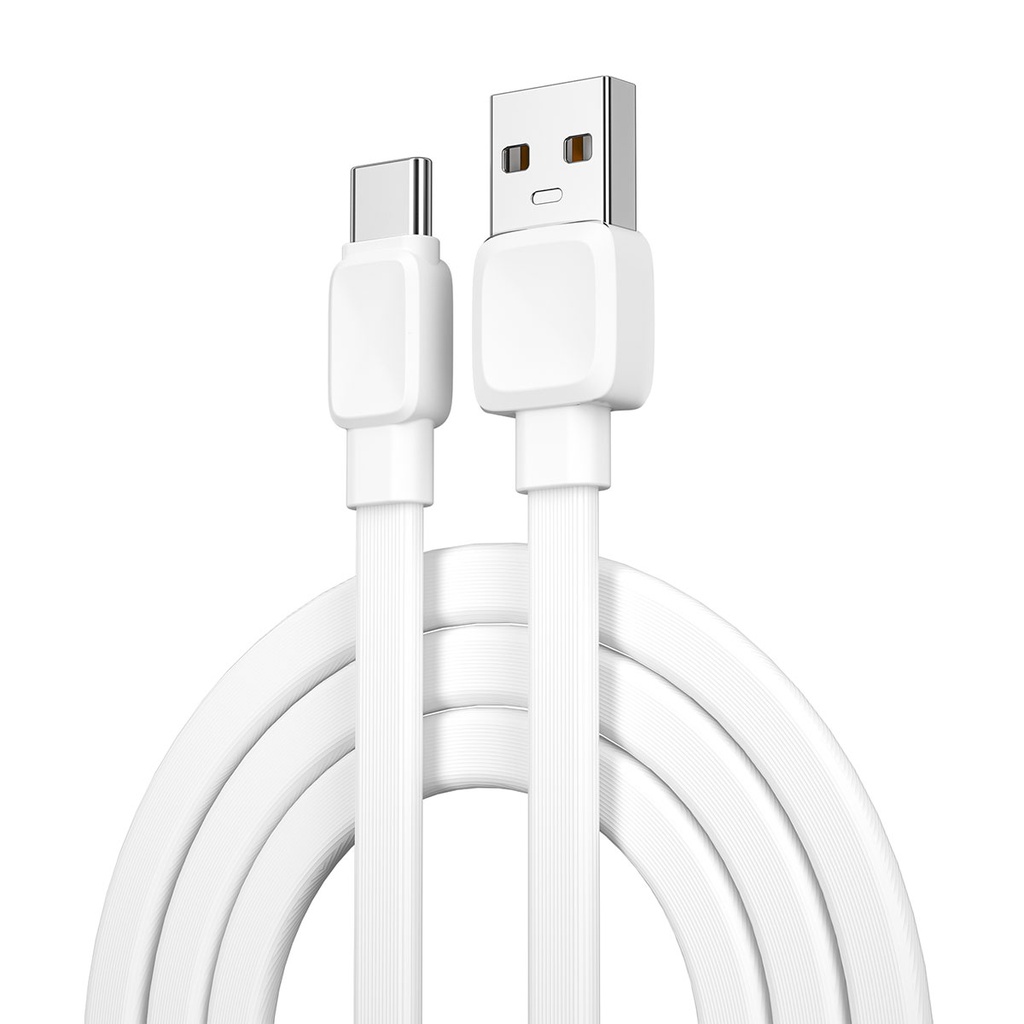 Wiwu Bravo Wİ-C003 Yassı Tasarım Type-C Usb Kablo 1M