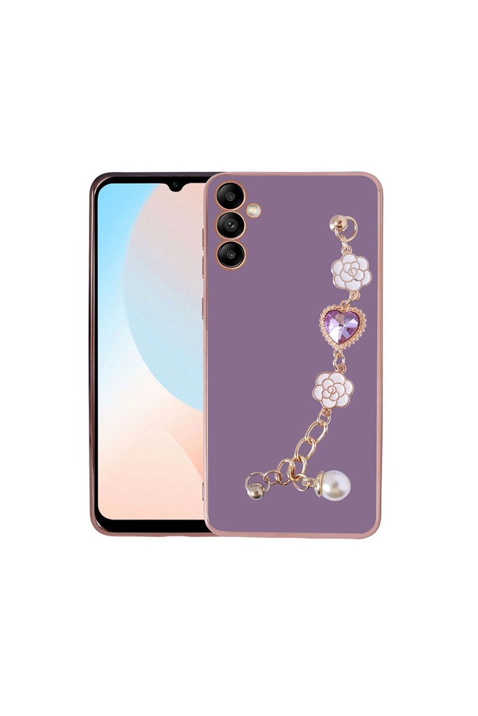 Samsung Galaxy A34 Uyumlu Kılıf El Tutamaçlı Kamera Korumalı Zore Taka Silikon Kapak