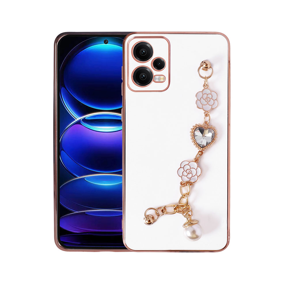 Xiaomi Redmi Note 12 5G Uyumlu Kılıf El Tutamaçlı Kamera Korumalı Zore Taka Silikon Kapak