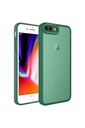 Apple iPhone 7 Plus Uyumlu Kılıf Kamera Korumalı Transparan Zore Post Kapak