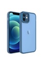 Apple iPhone 11 Uyumlu Kılıf Kamera Korumalı Transparan Zore Post Kapak