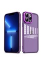 Apple iPhone 12 Pro Uyumlu Kılıf Kamera Korumalı Transparan Zore Post Kapak