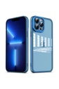 Apple iPhone 12 Pro Max Uyumlu Kılıf Kamera Korumalı Transparan Zore Post Kapak
