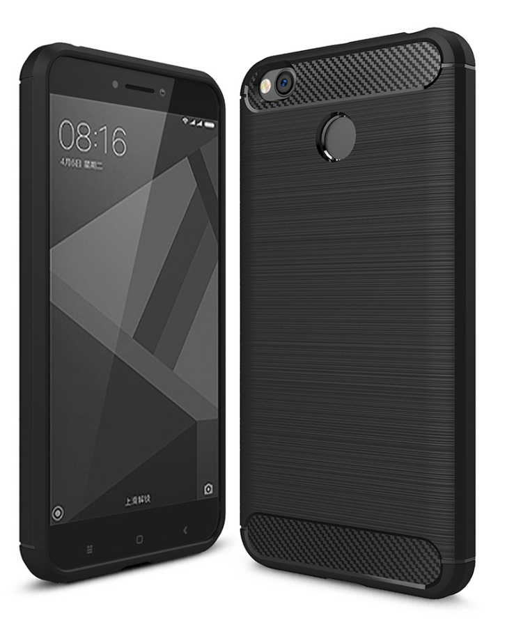 [RNZ-TA716] Xiaomi Redmi 4x Uyumlu Kılıf Zore Room Silikon Kapak (Siyah)