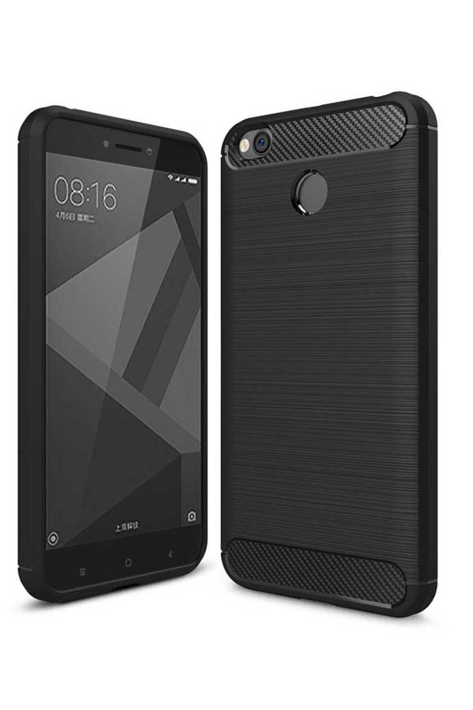 [RNZ-TA716] Xiaomi Redmi 4x Uyumlu Kılıf Zore Room Silikon Kapak (Siyah)
