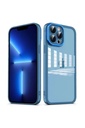 Apple iPhone 13 Pro Max Uyumlu Kılıf Kamera Korumalı Transparan Zore Post Kapak