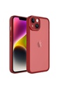 Apple iPhone 14 Uyumlu Kılıf Kamera Korumalı Transparan Zore Post Kapak