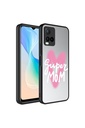 Vivo Y21S Uyumlu Kılıf Aynalı Desenli Kamera Korumalı Parlak Zore Mirror Kapak