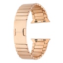 Apple Watch 42mm Uyumlu Kordon Paslanmaz Çelik Luxury Zore KRD-82 Kayış
