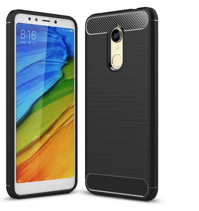 [RNZ-TA719] Xiaomi Redmi 5 Uyumlu Kılıf Zore Room Silikon Kapak (Siyah)