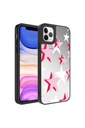 Apple iPhone 11 Pro Uyumlu Kılıf Aynalı Desenli Kamera Korumalı Parlak Zore Mirror Kapak