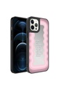 Apple iPhone 12 Pro Uyumlu Kılıf Aynalı Desenli Kamera Korumalı Parlak Zore Mirror Kapak