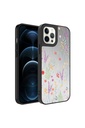 Apple iPhone 12 Pro Max Uyumlu Kılıf Aynalı Desenli Kamera Korumalı Parlak Zore Mirror Kapak