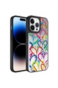 Apple iPhone 14 Pro Max Uyumlu Kılıf Aynalı Desenli Kamera Korumalı Parlak Zore Mirror Kapak