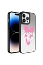 Apple iPhone 14 Pro Max Uyumlu Kılıf Aynalı Desenli Kamera Korumalı Parlak Zore Mirror Kapak