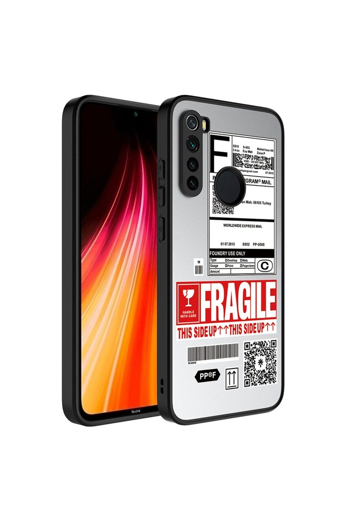 Xiaomi Redmi Note 8 Uyumlu Kılıf Aynalı Desenli Kamera Korumalı Parlak Zore Mirror Kapak