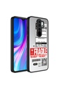 Xiaomi Redmi Note 8 Pro Uyumlu Kılıf Aynalı Desenli Kamera Korumalı Parlak Zore Mirror Kapak
