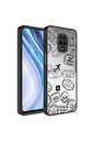 Xiaomi Redmi Note 9 Pro Uyumlu Kılıf Aynalı Desenli Kamera Korumalı Parlak Zore Mirror Kapak