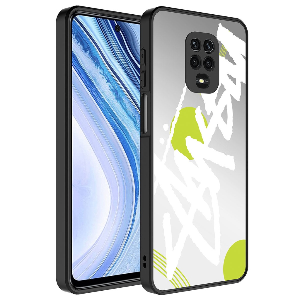 Xiaomi Redmi Note 9S Uyumlu Kılıf Aynalı Desenli Kamera Korumalı Parlak Zore Mirror Kapak