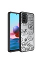 Xiaomi Redmi Note 10 Uyumlu Kılıf Aynalı Desenli Kamera Korumalı Parlak Zore Mirror Kapak
