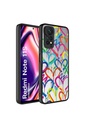 Xiaomi Redmi Note 11 Global Uyumlu Kılıf Aynalı Desenli Kamera Korumalı Parlak Zore Mirror Kapak