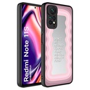 Xiaomi Redmi Note 11S Global Uyumlu Kılıf Aynalı Desenli Kamera Korumalı Parlak Zore Mirror Kapak