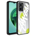 Xiaomi Redmi Note 11E Uyumlu Kılıf Aynalı Desenli Kamera Korumalı Parlak Zore Mirror Kapak