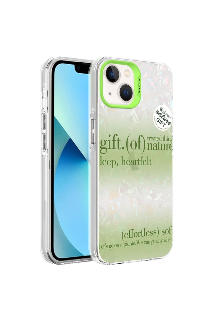 Apple iPhone 14 Uyumlu Kılıf Mermer Desenli Zore Marbello Kapak