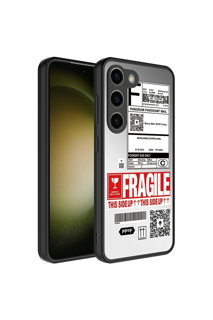 Samsung Galaxy S23 Uyumlu Kılıf Aynalı Desenli Kamera Korumalı Parlak Zore Mirror Kapak
