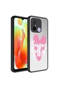 Xiaomi Redmi 12C Uyumlu Kılıf Aynalı Desenli Kamera Korumalı Parlak Zore Mirror Kapak