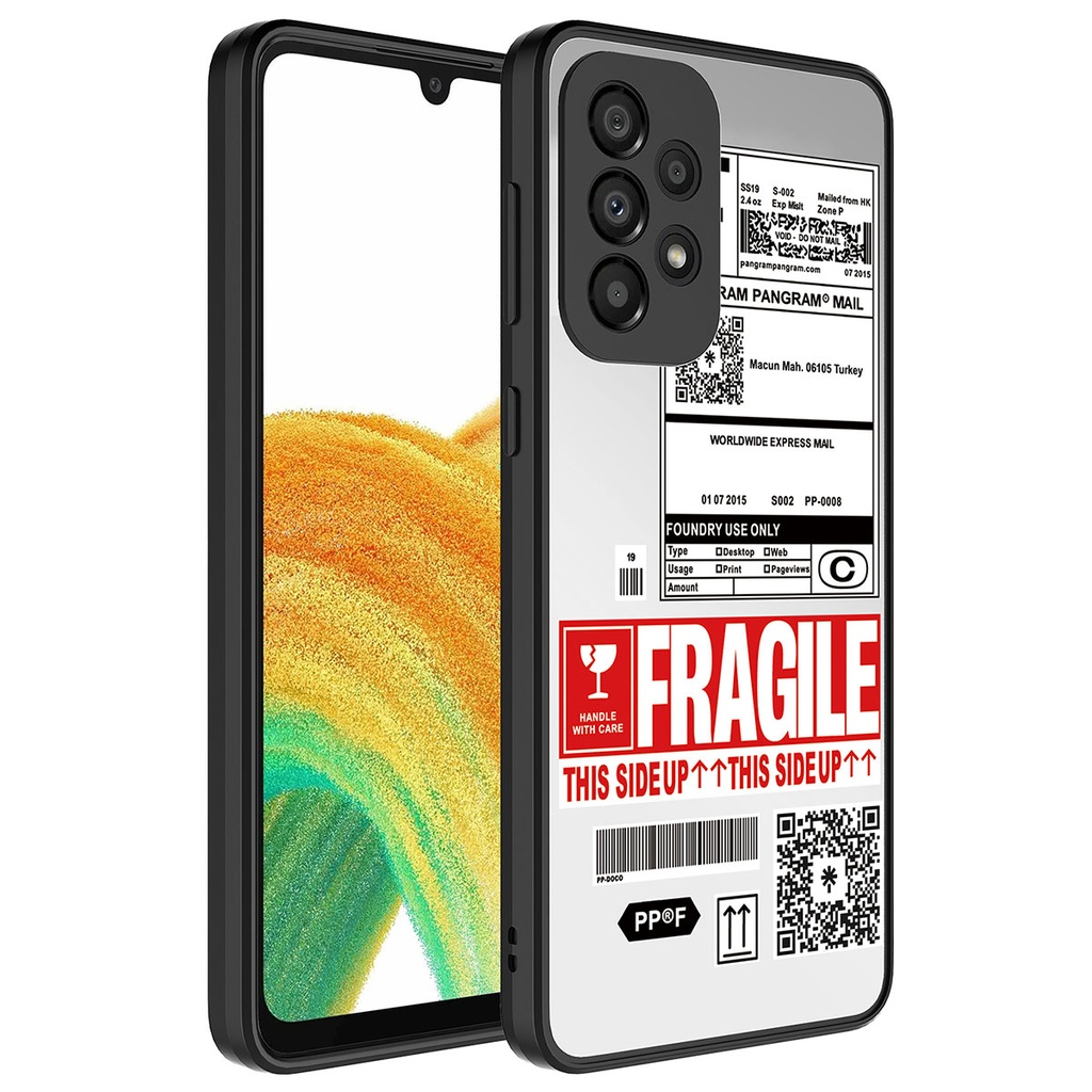 Samsung Galaxy A52 Uyumlu Kılıf Aynalı Desenli Kamera Korumalı Parlak Zore Mirror Kapak