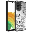 Samsung Galaxy A52 Uyumlu Kılıf Aynalı Desenli Kamera Korumalı Parlak Zore Mirror Kapak