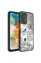 Samsung Galaxy A72 Uyumlu Kılıf Aynalı Desenli Kamera Korumalı Parlak Zore Mirror Kapak