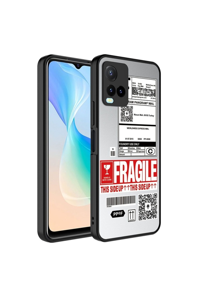 Vivo Y32 Uyumlu Kılıf Aynalı Desenli Kamera Korumalı Parlak Zore Mirror Kapak